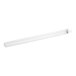 A white rectangular tube with a light fixture on the end.