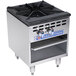 Bakers Pride Restaurant Series BPSP-18-2 Natural Gas Single Burner Stock Pot Range