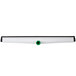 An Unger white and green floor squeegee with a black blade.