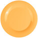 a close up of a yellow object