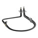 An electric heating element assembly with three prongs and mounting brackets, designed for commercial kitchen equipment.