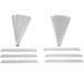 A set of Nemco 1/4" square cut replacement blades.
