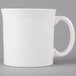 Homer Laughlin 570100 Fiesta White 12 oz. Java Mug - 12/Case