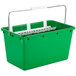 A green Unger bucket with a white handle.