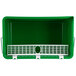A green Unger plastic bucket with a white sieve grid.