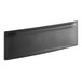 A black plastic rectangular door handle.