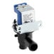 A close-up of an Ice-O-Matic Purge Valve Assy with a blue and black cover.