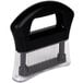A Chef Master 16 blade meat tenderizer with a black and clear machine.