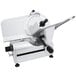 A Globe G12A meat slicer with a white background.