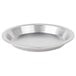 An American Metalcraft aluminum pie pan with a round rim.