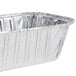 A silver D&W foil bread loaf pan.