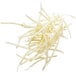 A pile of white shredded cheese.