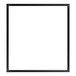 An Alto-Shaam black rectangular oven gasket.