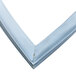 A blue metal gasket for a Kolpak walk-in refrigerator.