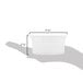 A hand holding a white Fiesta China ramekin.