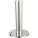 A stainless steel ice tube for a Vollrath cold beverage dispenser.