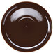 Tuxton BAA-1315 DuraTux 13 1/8 inch Caramel China Pizza Serving Plate - 6/Case