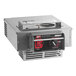 A Metro RPBQ1700 heat unit with a knob and red button.