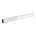 A white plastic Hobart scale stick with a black end.