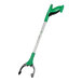 A green and black Unger NiftyNabber with a silver trigger and handle.