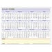 An At-A-Glance wall planner for 2024 with dates and months.