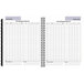 An At-A-Glance spiral bound executive planner refill with black and white print on white paper.