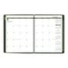 A white calendar page with green and black text and spiral binding for the At-A-Glance 2025 Classic Weekly / Monthly Appointment Book.