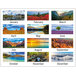 An At-A-Glance wall calendar with different landscape pictures for each month.