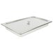 A stainless steel Vollrath egg poacher tray with a lid.