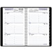 A black spiral bound At-A-Glance planner with a 2024 calendar and days of the week.