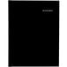 A black hardcover At-A-Glance weekly appointment book with white text.