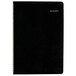 A black At-A-Glance monthly planner with silver spirals.