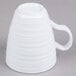 A white Elite Global Solutions melamine mug with a handle.