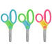 A group of Westcott kids scissors with colorful handles.