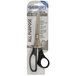 A package of Westcott stainless steel pointed tip scissors with black handles.