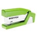 A green and white Bostitch PaperPro inJOY compact stapler.