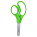 A box of 12 Westcott blunt tip kids scissors with green handles.