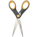 Westcott 7" Titanium Bonded Scissors with Yellow Handles.