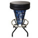 A Holland Bar Stool Villanova University LED bar stool with a black seat.