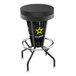 A black Holland Bar Stool with a United States Army logo on the seat.