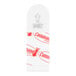 A white adhesive strip for Command brand mini hooks.