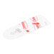 A white adhesive strip for Command mini hooks.