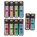 A black package of 3M Post-it "Sign Here" flags in assorted colors.