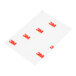 A pack of clear 3M mounting strips measuring 1 inch by 3 inches.