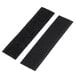 A 3M Scotch black multi-purpose fastener set with two black rubber strips.