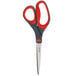 3M Scotch stainless steel precision scissors with red handles.