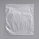 A white plastic bag with a flip top.