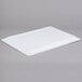 A white rectangular Elite Global Solutions melamine serving platter.