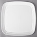 Eco Products EP-SCTRS18 Regalia 18 inch Square White Compostable Sugarcane Tray - 100/Case