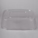 Eco Products EP-SCTRS18LID Regalia 18 inch Square Clear Compostable PLA Plastic Lid - 50/Case